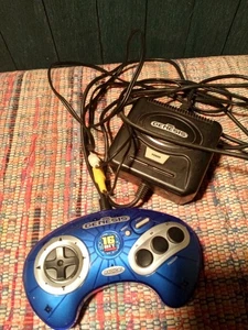 TESTED Radica 2004 Sega Genesis 16-Bit Power Plug & Play Console Blue Controller - Picture 1 of 3