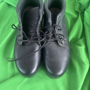 SAS Alpine schwarze rutschfeste Lederstiefel – Damen 8,5 M - Bild 1 von 9