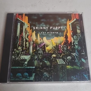 Skinny Puppy Last Rights CD Very Good, First Error Pressing Industrial Rites - Picture 1 of 6