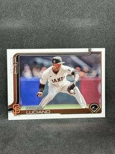 2025 Topps Serie 1 #156 Marco Luciano - Gigantes de San Francisco casi nuevo - Imagen 1 de 2