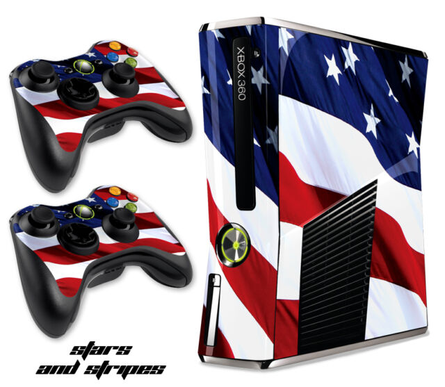 906 Vinyl Decal Skin Sticker for Xbox360 Slim E and 2 controller skins