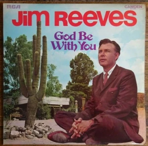 JIM REEVES - GOD BE WITH YOU 1971 VINYL LP. CDS 1092. - Picture 1 of 4