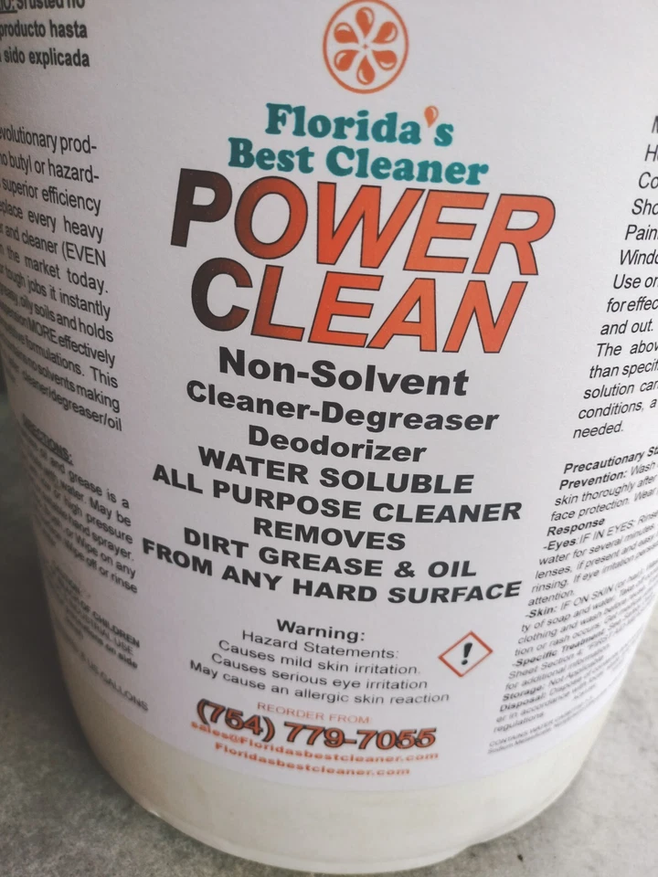 Florida’s Best Cleaner Power Clean All-Purpose Degreaser (6 Gallon Container) - Image 1 of 4