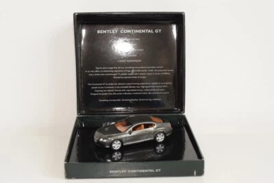 B20 1:43 MINICHAMPS BL 313 BENTLEY CONTINENTAL GT CYPRESS GREEN MIB MOLTO RARO! - Immagine 1 di 4