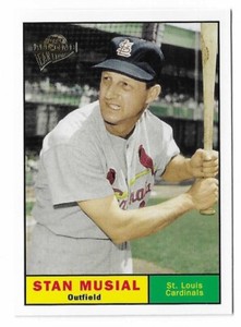 2005 Topps Baseball All-Time Fan Favorites #123 St. Louis Cardinals Stan Musial