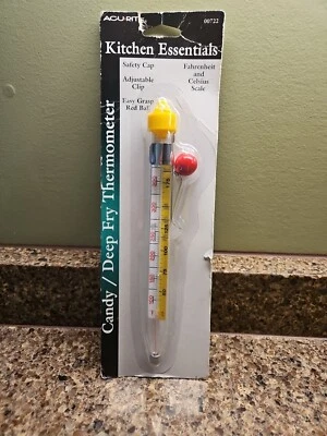Acu-Rite термометр конфеты желе глубокой жарки винтажный новый запечатанный - Изображение 1 из 3