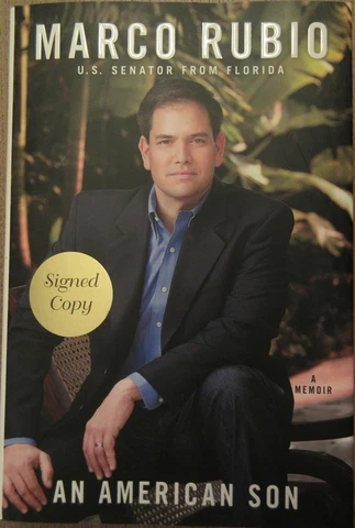 Marco Rubio Signed Book - PSA DNA Cover