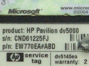 Case Down HP DV5145EA 3100219823-25989 - Zdjęcie 1 z 1
