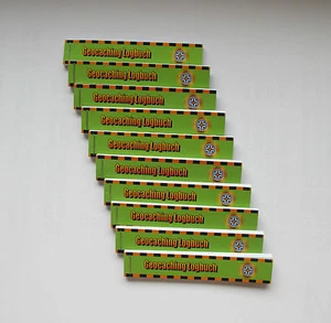 10 x Libro de bitácora de geocaching para pequeños, cuadernos de bitácora - Imagen 1 de 3