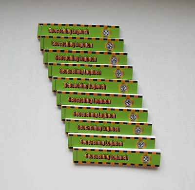 10 x Libro de bitácora de geocaching para pequeños, cuadernos de bitácora  - Imagen 1 de 3