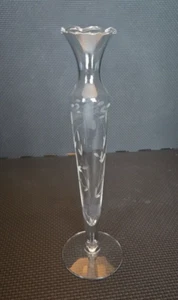 Princess House # 491 Heritage Bud Vase 10" Valentine Love Flower 10" FREESHP - Picture 1 of 14