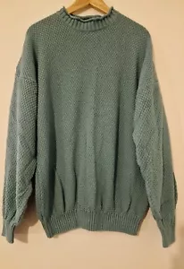 VINTAGE the natural Clothing Company Women's  Green  jumper Size L. /■■/ - Picture 1 of 3