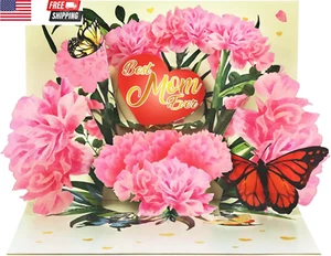 3D Pop-Up Mother'S Day Card Unique Flower with Lights & Music, Happy Mothers Day - Picture 1 of 7