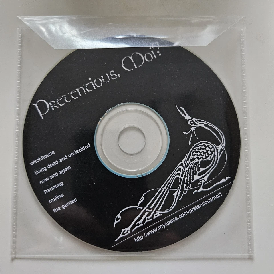 Pretentious Moi? Promo Gothrock Batcave Gothic Wave Postpunk Gothic Sisters - Bild 1 von 1