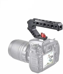 Camera Hot Shoe Top Handle Grip with 1/4" 3/8" Screw Thread to Mount DSLR Camera - Picture 1 of 6