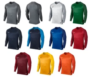 Nike Mens T Shirts Long Sleeve Shirts Trophy III Football Tops T-Shirt - Picture 1 of 9