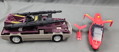 SLINGSHOT van camper m.a.s.k. kenner 1985 PARTS not complete incomplete mask Cover
