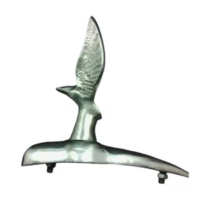 Vntg style eagle Car Front Cover Aluminum Hood Ornament Badge Emblem,Car,Vespa - Picture 1 of 7