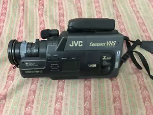 JVC GR-65U Compact VHS VHS-C Camcorder Video Camera - Picture 1 of 9