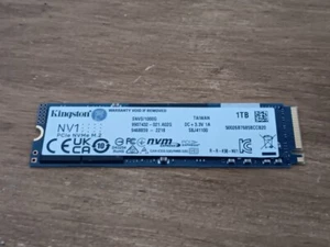 SSD M.2 2280 NVME PCIE PCI-EXPRESS 3.0 x4 GEN3 1TO 1TB KINGSTON NV1 SNVS/1000G - Photo 1/4