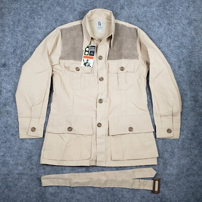 Vintage Bob Allen Gun Club Jacket Mens 40 Hunting Shooting Duck Safari Belt NEW - Image 1 of 4