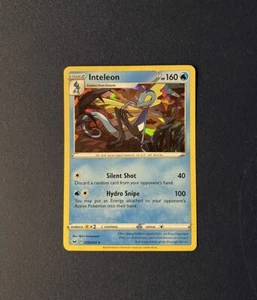 2020 POKEMON TCG SWORD & SHIELD INTELEON 059/202 Holo Near Mint - Picture 1 of 2