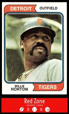 1974 Topps - #115 Willie Horton EX - Image 1 of 2