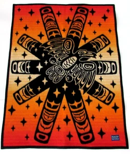 Pendleton Raven Starburst Pfad der Totalität Steilacom Nordwestdecke/Wand - Bild 1 von 8