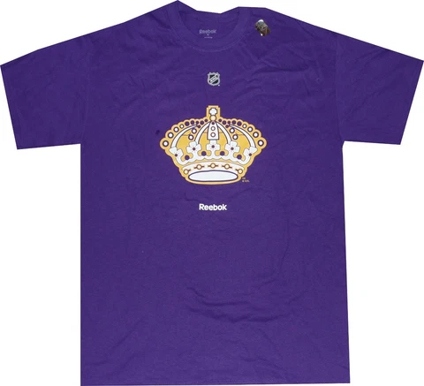 Los Angeles Kings Reebok 1983 Throwback Purple Shirt Closeout New tags SMALL Cover