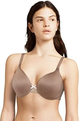 CHANTELLE 1951 C IDEAL SPACE MOUSSE Plunge T-Shirt Bra ~ HAZELNUT ~ 30DD NWT $74 - Image 1 of 4
