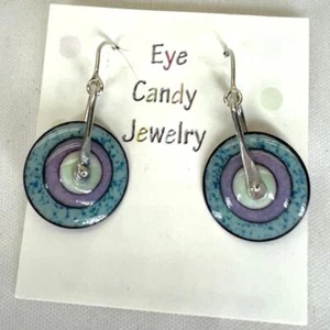 Eye Candy Schmuck Handarbeit Metall Kunst Ohrringe Neu mit Etikett - Bild 1 von 3