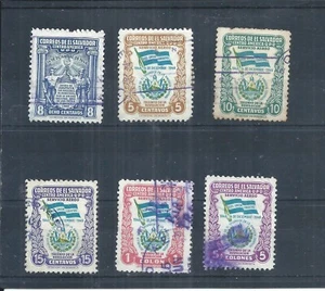 El Salvador stamps. 1949 Airmail - 1st Anniversary of Revolution used. (AR567) - Picture 1 of 2