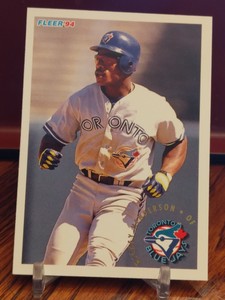 Rickey Henderson 1994 Fleer #334 Toronto Blue Jays