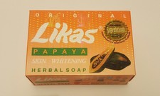 Likas Papaya Skin Whitening Herbal Soap 135g GENUINE