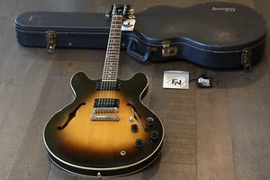 Vintage! 1979 Gibson ES-335 Pro Semi-Hollow Electric Guitar Sunburst + OHSC - Picture 1 of 21