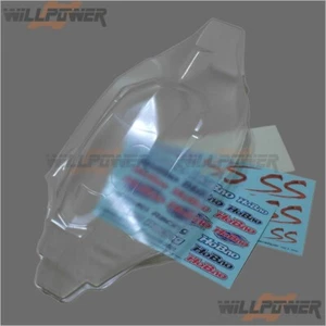 Hyper SS Clear Body #OP-0013 (RC-WillPower) Hobao 1:8 1/8 Off-Road Buggy Rally - Picture 1 of 1