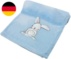 Cozy Racoon Babydecke | Weiche Kuscheldecke Für Baby Jungen Und Mädchen I Gesche - Bild 1 von 12