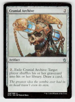 Khans of Tarkir #218 Cranial Archive - Image 1 of 2