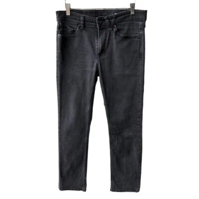 Volcom Jeans Pants Grey Black Wash Denim Solver Modern Fit Straight Mens Size 31 - Image 1 of 4