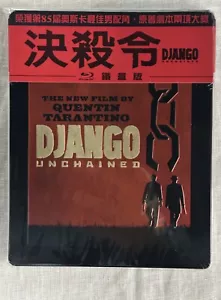 Django Unchained Blu-ray Steelbook Taiwan Release - Brand New Sealed - Picture 1 of 3