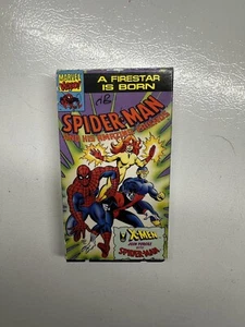 THE AMAZING SPIDER-MAN A Firestar Is Born Marvel Comics VHS VIDEO 1992 - Picture 1 of 6