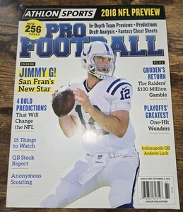 2018 ATHLON SPORTS PRO FOOTBALL NFL SEASON MAGAZINE PREVIEW ISSUE - Picture 1 of 4