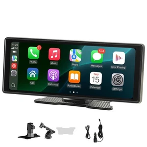 Radio Estéreo Coche CarPlay Pantalla Táctil 254 mm Apple Android Auto Bluetooth - Imagen 1 de 12