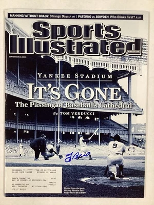 Yogi Berra Signed Sports Illustrated 9/22/08 NY Yankees Baseball Autograph JSA - Image 1 of 4