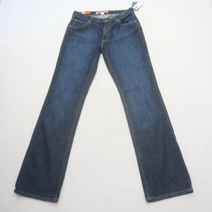 Jeans donna bootcut vintage Gap Y2K taglia 8 lavaggio scuro vita media nuovi con etichette - Foto 1 di 12
