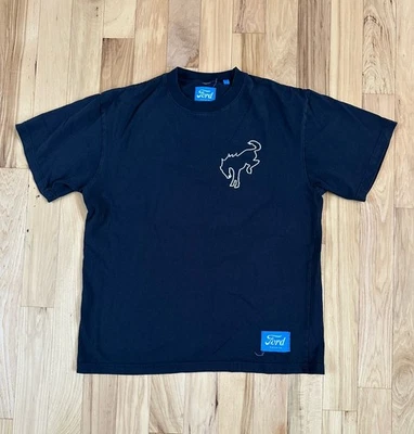 Camiseta negra retro Ford Bronco PAC Sun Collab para hombre talla grande logotipo gráfico Foto 1 de 4