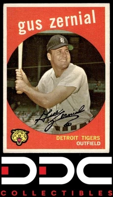 Topps #409 Gus Zernial 1959 Foto 1 de 2