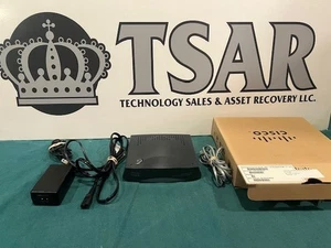 Analogowy adapter telefoniczny Cisco ATA-186-I1-A, używany z oryginalnym pudełkiem - Zdjęcie 1 z 8