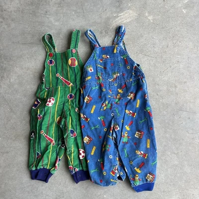 Mono de pana vintage años 90 con patrones geniales Foto 1 de 4