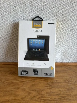 Zagg Keys Folio Full Body Comact Bluetooth Keyboard Case for iPad Mini - Image 1 of 4
